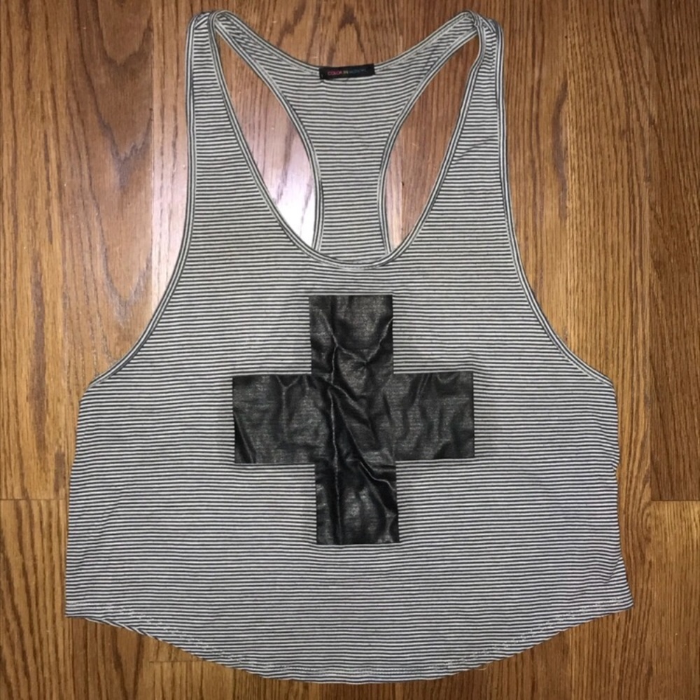 $5 SALE 🔥 Color In Motion Small Tank Top Black